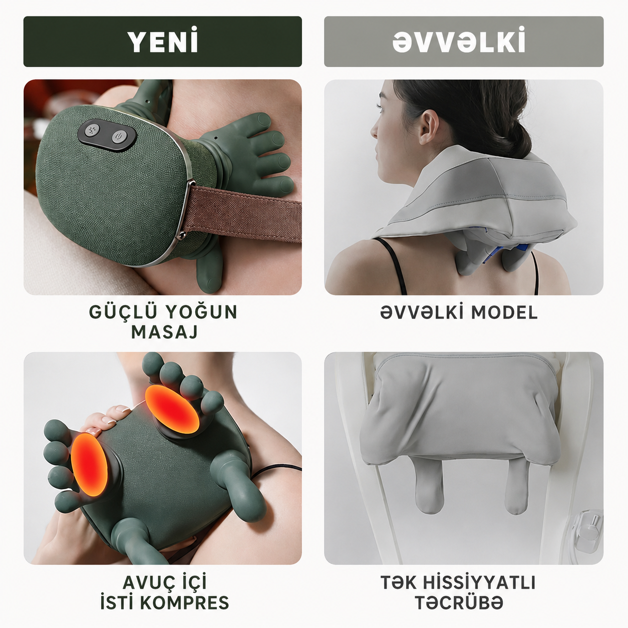 İstiƏl — İstilikli Boyun, Bel və Çiyin Masajı